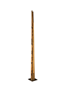 Standing Chained Wood Light